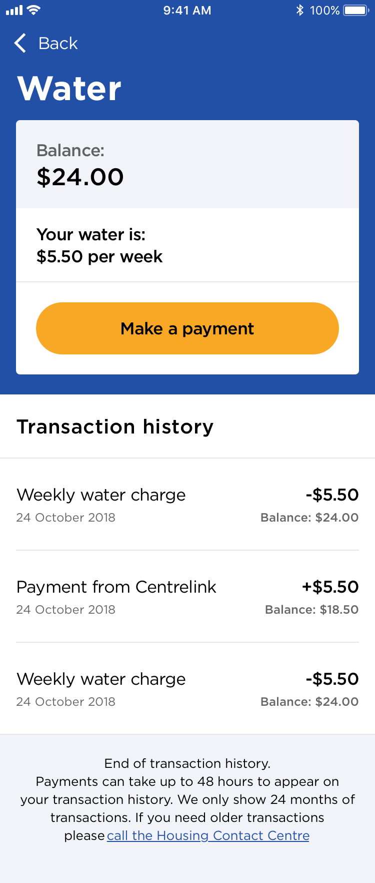 pay Water